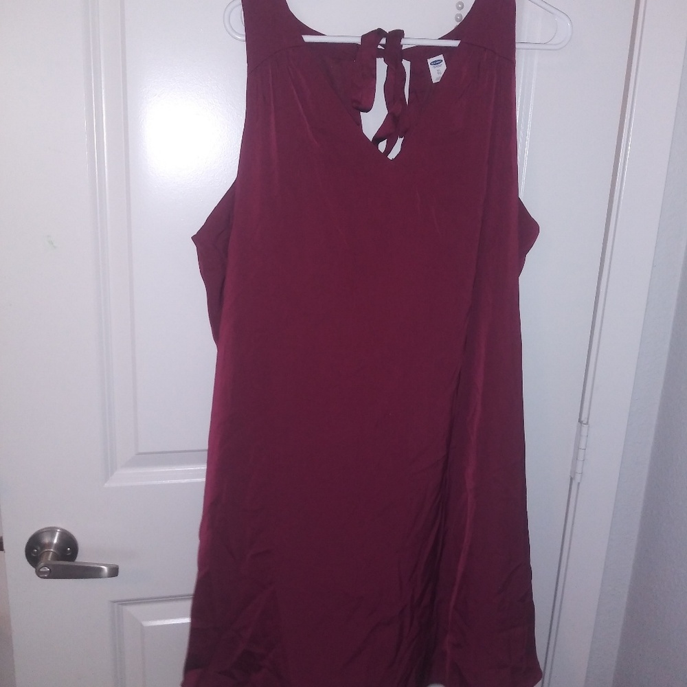 Maroon Old Navy XL gorgeous dress $30